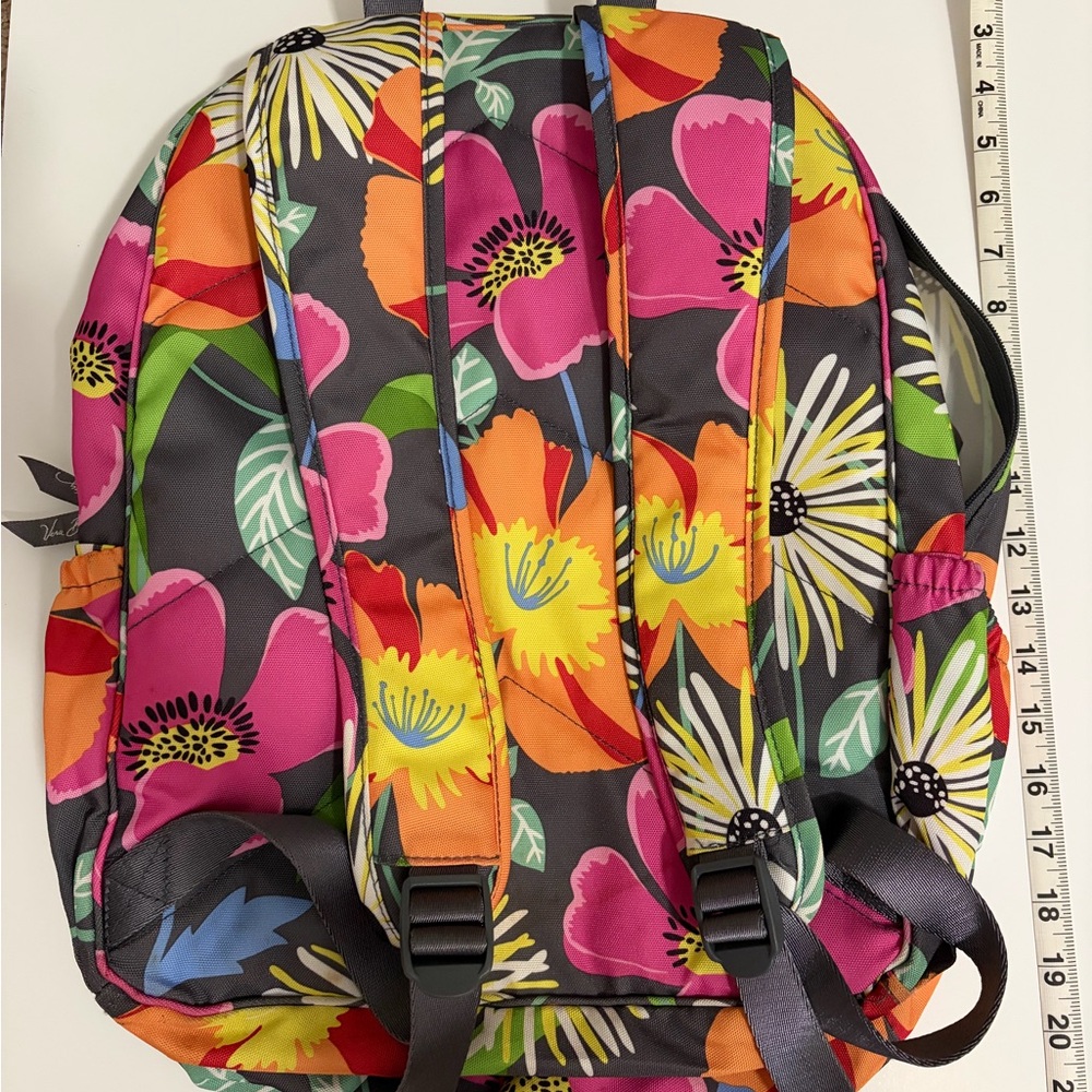 Vera Bradley jazzy blooms Floral Women's Backpack - Picture 2 of 4